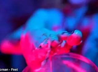 Sexy Redhead Feet Dominate and Crush Cup Noodles in Dirty Fetish Play