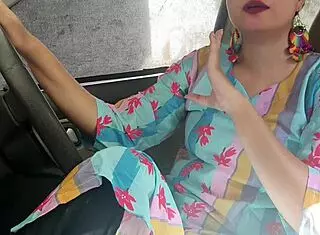 Asian Stepsister Sucks Stepbro Cock For Car Ride