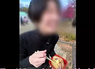 boss fucks married subordinate on cherry blossom date