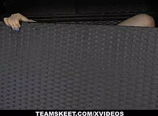 Tiny 18+ Babe Mina Moon Drilled Hard By Pool!