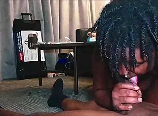 DARKCHOCOLATEBARBIE Rides Dick Reverse Cowgirl, Begs for Facial Cum on Her Pretty Face!