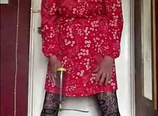 shy bisexual crossdresser craves swallowing your fresh piss straight