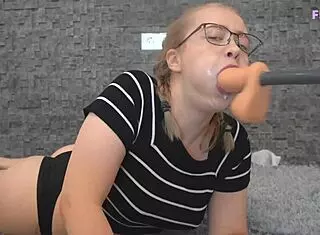 cute stepdaughter's gaping asshole licked shamefully first time farting saggy tits cunni closeup