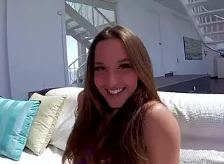 amirah adara cheers as huge cock rips her tight butt wide open