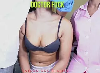 indian doctor seduces patient with dirty hindi talk and wet pussy fuck
