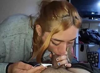 roommate's cute petite teen face covered in cum after wild dorm party fuck