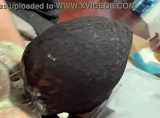 rimming leads to throatfuck, black bitch pukes green ice cream then slurps every drop