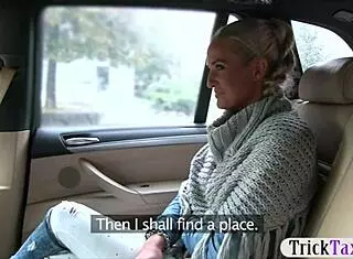 i love my huge boobs bouncing while railed in cab