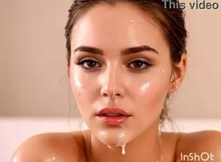 which facial cumshot in this hot compilation hits hardest?