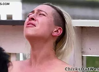 Real Aussie Lesbians Taste Outdoor Fingering