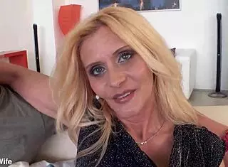 mature blonde housewife scarlet mika bred by black stud creampie