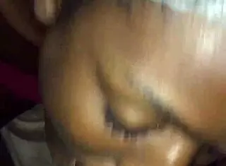 monster black cock sloppy suck leads to huge cumshot