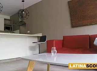 who rips clothes off this hot colombian redhead next?