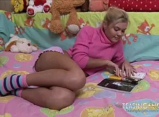 stunning petite blonde babe rides big cock missionary cowgirl shaved pussy pov