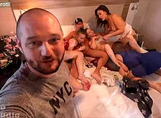 Felina Takes Triple Penetration Ass To Mouth