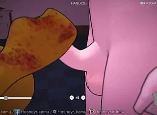 Big tits black babe gives sloppy backroom handjob and blowjob casting