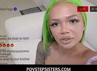 stepbro loves watching stepsis doit challenge fingering?!