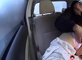 oh man japanese rina serino sucks that cock so deep in the backseat uncensored 😩 her moans are insane