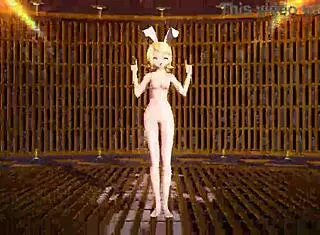 kagamine rin alien bunny nude