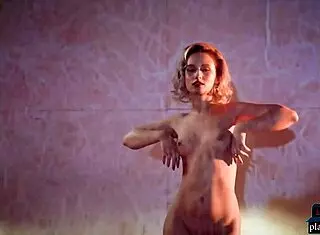 polina's big round ass milf striptease playboy convertible