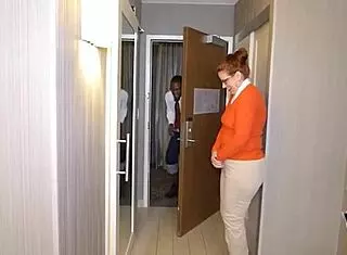 Nerdy ginger reign craves big black cock anal facial