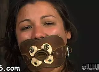 sadomasochism harness grips tight 😈🔗