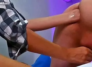 Milking Fisting Makes Him Cum Hand Deep Ass!