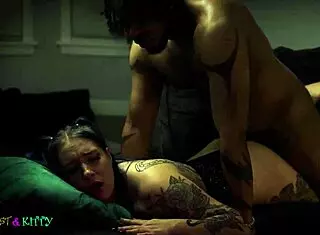 Ari quinn creams pussy on dick begging for huge facial cumshot!