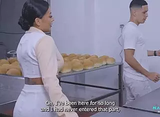 Baker Fills Mariana Martix Ass with Cum Max Betancur Pound!