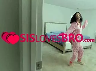 stepbro and stepsis show you nasty seduction in hot threesome?