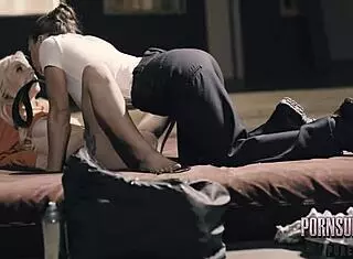 Blonde Milf Resists Arrest In Taboo Roleplay