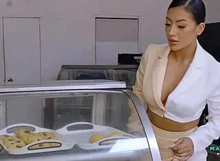 Baker Fills Mariana Martix Ass with Cum Max Betancur Pound!