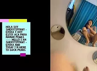 Cita Erika Trans Natural Tits Sucking Cock Oral Slut