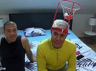 football fans ready for ffm threesome with your huge cock stepson pounding shaved pussies doggystyle?