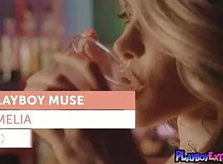 passionate blonde teen amelia strips naked on bar 😍🔥🍸