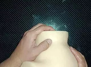 Candy tests more positions with creampie deep in her vagina closeup. Desk slap foreplay leads to missionary doggy quickie.