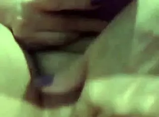 granny fingers herself wildly in solo play