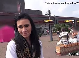 hey that adorable czech shop girl strips pov gets ripped clothes hardcore fucked