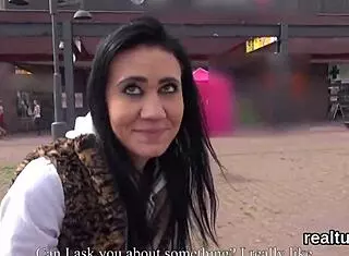 hey that adorable czech shop girl strips pov gets ripped clothes hardcore fucked