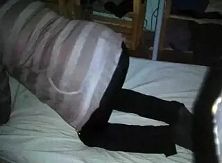 On a cold day, emo girlfriend bends over for boyfriend's doggystyle pounding with couple heat.