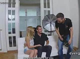 Broke Guy Watches Friend Pound Ex-GF for Cash