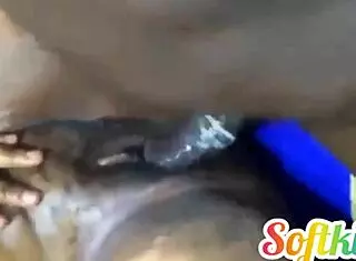 she screams loving my long black dick pounding her till she cums hard