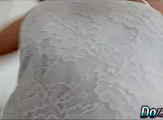 Hotwife tina kay gulps cum banging in front of cuck hubby