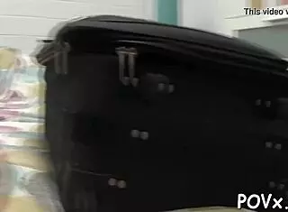 Tiny Sexy Teen Sucks And Fucks Huge Cock POV!