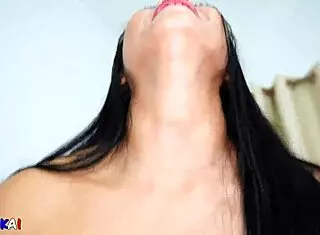 Hot Thai milf moans riding cock bareback begging for cum deep inside