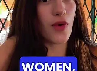 Busty Petite Latina Gags on Balls and Cock!