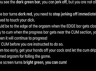 Babe Fights Orgasm in Jerk Off Challenge Contest POV Clit Tease Instructions!