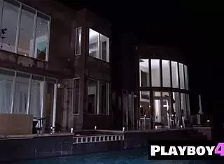 sexy huge boobs milf rips lingerie poses curved body!