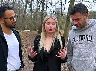 Georgia's Dream Body Gets Pounded By Two Horny Studs!