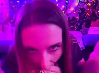 Laney Grey's Late Night Romantic POV Cock Sucking With Brad Newman!